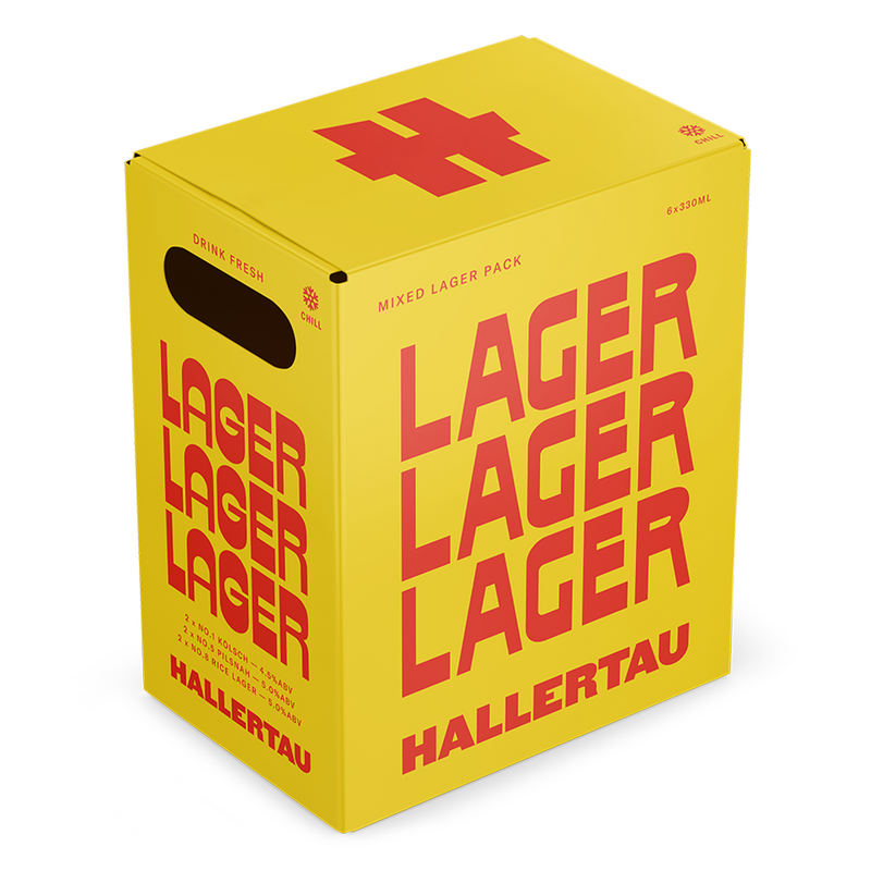 HALLERTAU Mixed Lager 330ml 4x6pk