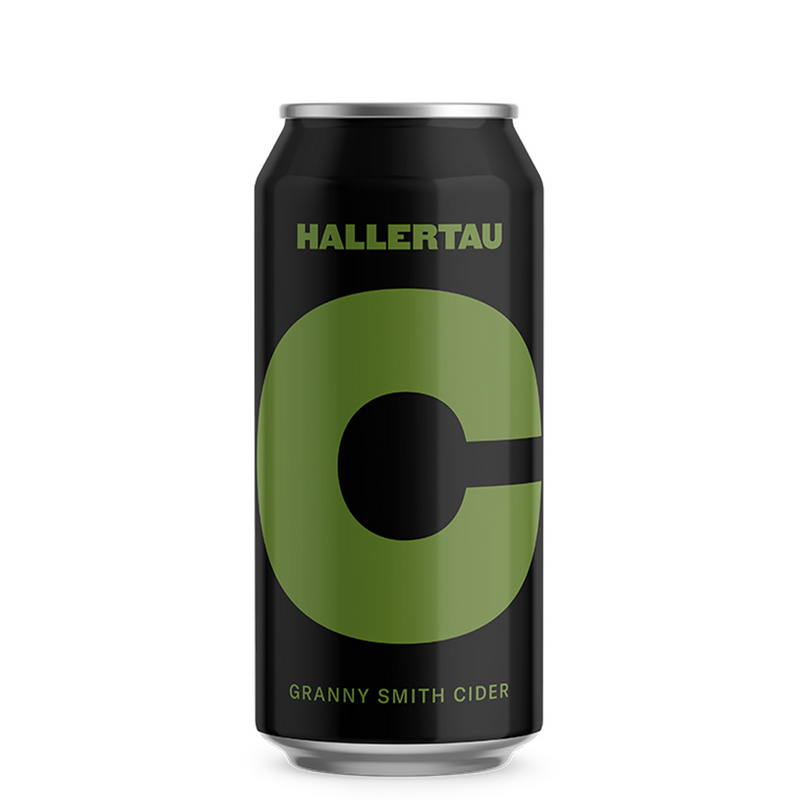 HALLERTAU Granny Smith Apple Cider 440ml Can 12pk